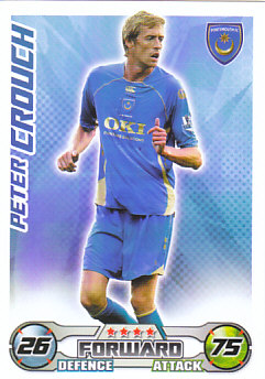 Peter Crouch Portsmouth 2008/09 Topps Match Attax #248